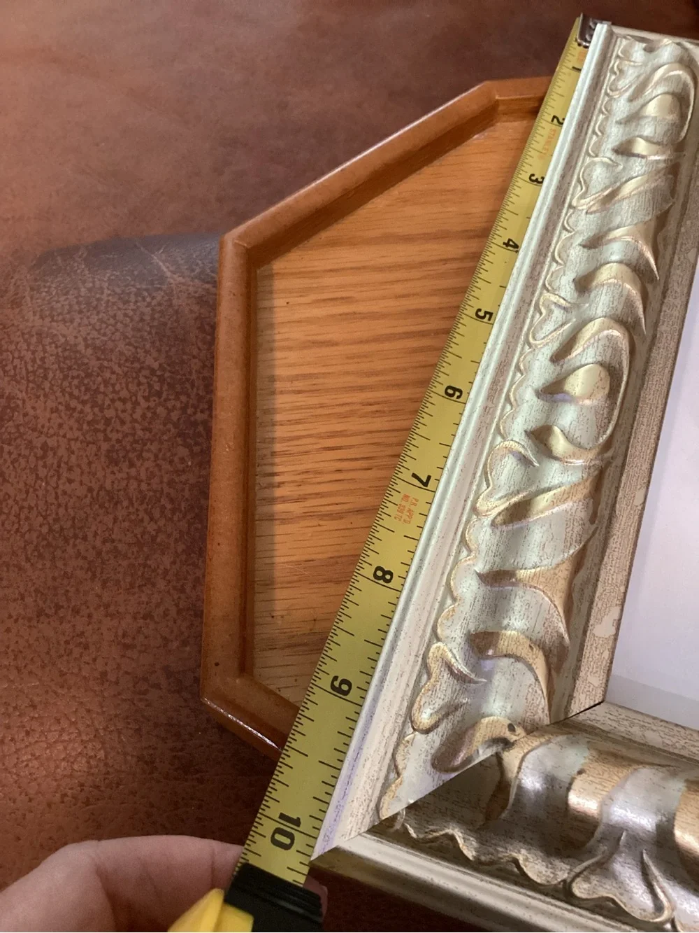 Gold Tone Ornate 5x7 Photo Frame